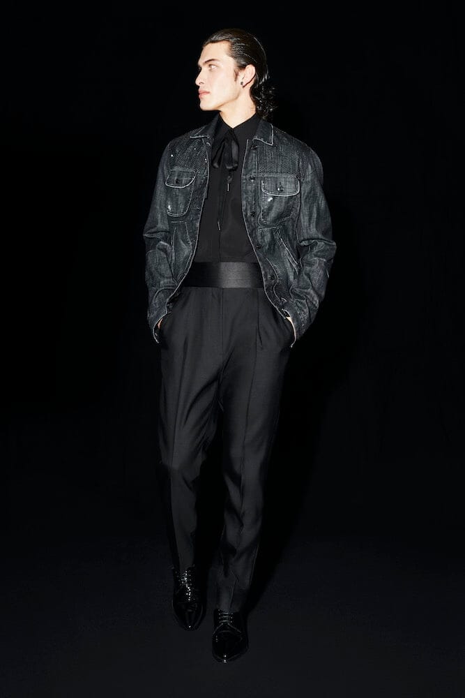 Zlatan Ibrahimović Returns To Dsquared2 For A Black On Black